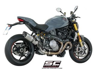Sc Project Εξάτμιση Τελικό Oval Titanium/Carbon End Ducati Monster 1200 S 2017