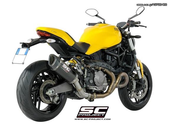Sc Project Εξάτμιση Τελικό SC1-R Carbon/Carbon End Ducati Monster 821 2018 - 2019