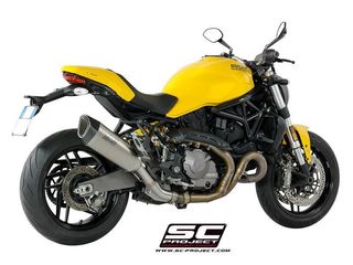 Sc Project Εξάτμιση Τελικό SC1-R Titanium/Carbon End Ducati Monster 821 2018 - 2019