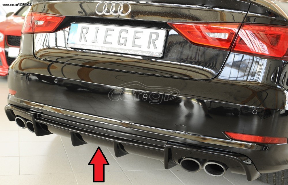 DIFFUSER RIEGER S3 8V SEDAN/CABRIO.