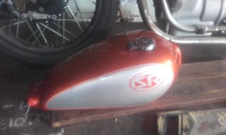 Yamaha sr250 ρεζερβουάρ 