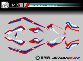 ΣΕΤ ΑΥΤΟΚΟΛΛΗΤΩΝ ΓΙΑ BMW S1000RR  2009 -2011