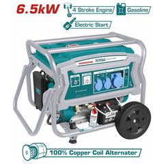 Γεννήτρια Βενζίνης TOTAL 5000W ( 6.2kva ) ( TP165006 )