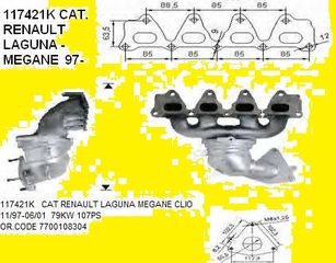 ΚΑΤΑΛΥΤΗΣ   RENAULT LAGUNA              www.catalysts.gr 