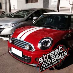 TUBE BAR F56 LOOK ΦΑΝΑΡΙΑ ΕΜΠΡΟΣ ΓΙΑ MINI COOPER R56 (2007-2014) | ® StreetBoys - Car Tuning Shop