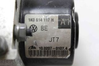 ΜΟΝΑΔΑ ΦΡΕΝΩΝ ABS VW SKODA SEAT AUDI ΓΝΗΣΙΟ ΜΕΤΑΧΕΙΡΙΣΜΕΝΟ 1K0614117R A1 10.0207-0107.4