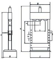 Πρέσα βαρέως τύπου MULTI 10T-thumb-1