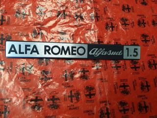 ΣΗΜΑ ΠΙΣΩ ALFA ROMEO ALFA SUD 1.5