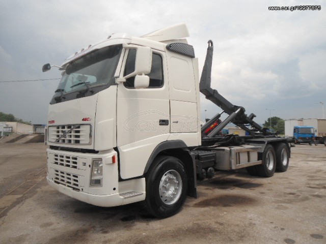 Ανατρεπόμενο Για Containers Με Βραχίονες Volvo 2007 FH13-480 6X4  EURO 5   ΓΑΝΤΖΟΣ