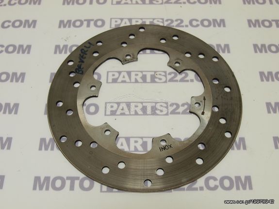 PIAGGIO BEVERLY ΔΙΣΚΟΠΛΑΚΑ ΠΙΣΩ ΦΡΕΝΟΥ ΔΙΑΜΕΤΡΟΣ 22 CM Νούμερο Αγγελίας (SKU): 29996