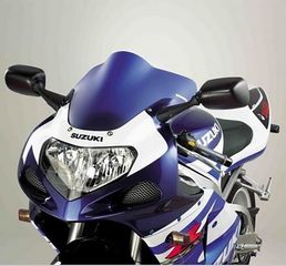 Fabbri ζελατίνα Double Bubble Smoke για  SUZUKI GSXR600'01-'03/GSXR750'00-'03/GSXR1000'01-'02 