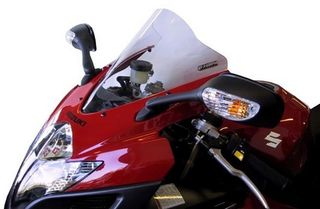Fabbri ζελατίνα Double Bubble Light Smoke για SUZUKI GSXR-600/GSXR-750 '06-'07  