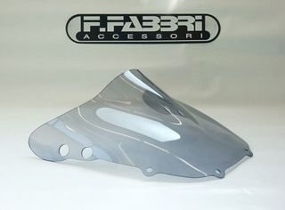 ΛΥΡΗΣ FABBRI ΖΕΛΑΤΙΝΑ ΔΙΑΦΑΝΗ ΔΙΠΛΟΚΟΥΡΜΠΑΡΙΣΤΗ DOUBLE BUBBLE 150mm ΓΙΑ HONDA CBR 900 RR 1992-1993, H031-C-thumb-1