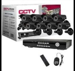 Πλήρες έγχρωμο σετ CCTV εποπτείας 8 Κάμερες με όλα τα παρελκόμενα + σκληρός δίσκος 500GB ΔΩΡΟ ΜΕΤΑΦΟΡΙΚΑ