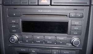 Audi A4  8E RADIO CD CONSERT 2 DIN