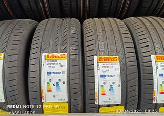 225-45-17 PIRELLI P-7C2  ΚΑΙ  POWERGY  . ΠΑΡΕΧΕΤΑΙ ΚΑΙ ΤΟΠΟΘΕΤΗΣΗ ΚΑΙ  ΔΩΡΟ ΑΣΦΑΛΕΙΑ ΑΤΥΧΗΜΑΤΟΣ ΕΝΟΣ ΕΤΟΥΣ