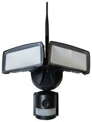 V-TAC προβολέας ασφάλειας LED 18W με WiFi Sensor Camera Μαύρος Ψυχρό Λευκό 5917