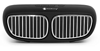NewRixing NR-2020 Wireless Bluetooth Stereo Speaker Portable Player / FM Radio / USB / TF (Black-Silver)