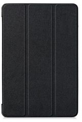 Δερμάτινη Θήκη Tri-fold με πίσω κάλυμμα σιλικόνης / Slim Book Case for Huawei MediaPad M5 8 Black (oem)