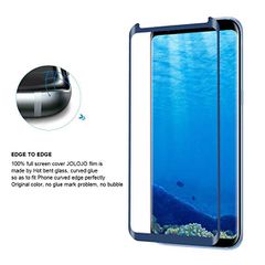 Samsung Galaxy S8 Plus G955F - Προστατευτικό Οθόνης Tempered Glass FULL GLUE 5D Μπλέ Mini (OEM)
