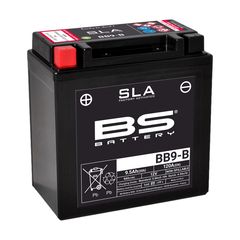 Μπαταρία Μοτοσυκλέτας κλειστού κυκλώματος SLA BS BATTERY BB9-B ( YB9-B ) 9.5Ah BS-BB9BFA