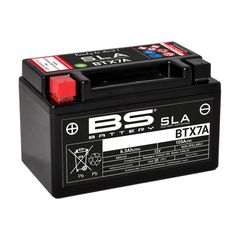 Μπαταρία Μοτοσυκλέτας SLA BS Battery BTX7A ( YTX7A-BS ) 6.3Ah BS-BTX7AFA