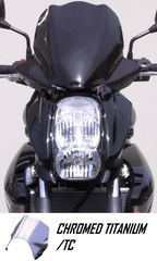 ΛΥΡΗΣ FABBRI ΖΕΛΑΤΙΝΑ ΓΚΡΙ TITANIUM ΓΙΑ KAWASAKI ER6 N 2005-2008, K066-TC