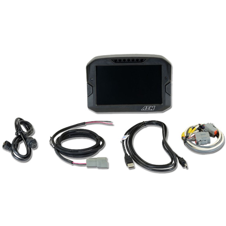 AEM CD-7L Carbon Logging Race Dash