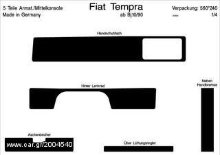 ΔΙΑΚΟΣΜΗΤΙΚΕΣ ΕΠΕΝΔΥΣΕΙΣ "PREWOODEC" ΓΙΑ FIAT TEMPRA ab 10.90. ΠΡΟΣΦΟΡΑ -80%!!!!!!!!-thumb-1