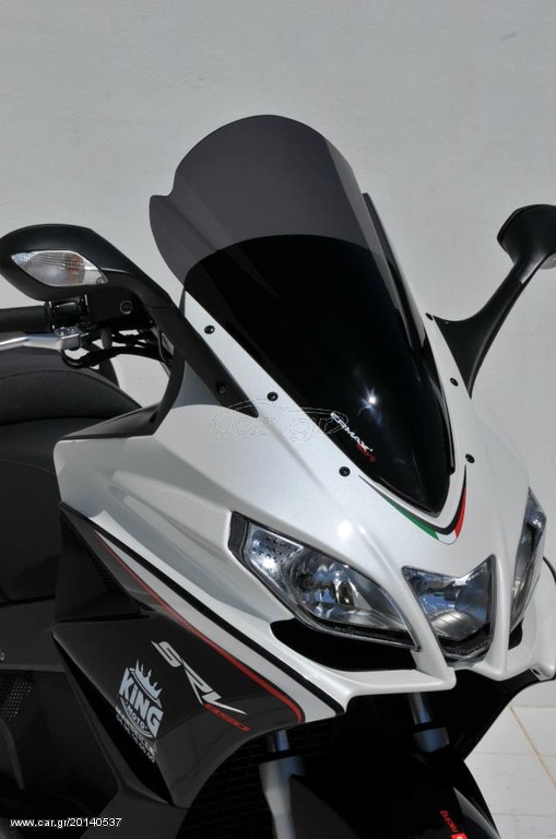 ΖΕΛΑΤΙΝΑ-ΑΝΕΜΟΘΩΡΑΚΑΣ-ΠΑΜΠΡΙΖ SRV 850 2012-2017 APRILIA ERMAX ΚΟΥΡΜΠΑΡΙΣΤΗ 64cm ΣΚΟΥΡΟ ΦΙΜΕ