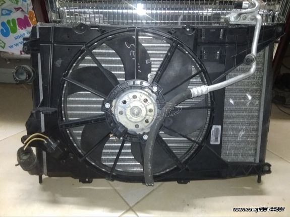 Ψυγείο νερού και A/C  με βεντιλατερ για Renault Scenic βενζίνη και πετρέλαιο