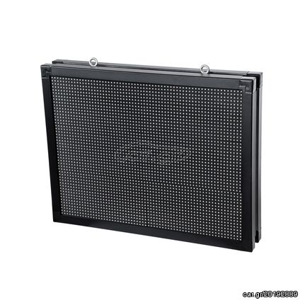 GloboStar® DISPLAY 90806 LED Scrolling Display 64x48cm - Κυλιόμενη Ψηφιακή Πινακίδα / Επιγραφή Διπλής Όψης P10 LED SMD AC 220-240V - Λειτουργία μέσω Wi-Fi με Εφαρμογή APP - Αισθήτηρας Θερμοκρασίας και