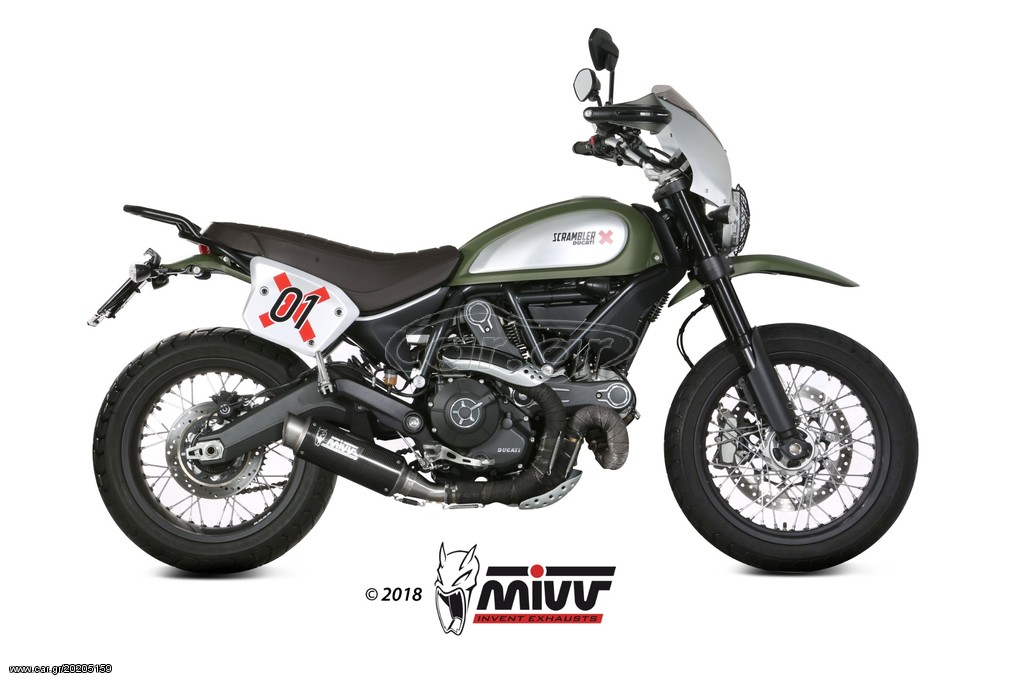 ΕΞΑΤΜΙΣΗ MIVV "GP PRO" DUCATI SCRAMBLER 800