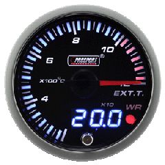 PROSPORT JDM 60MM ΘΕΡΜΟΚΡΑΣΙΑ ΚΑΥΣΑΕΡΙΩΝ/ EXHAUST GAS TEMP GAUGE