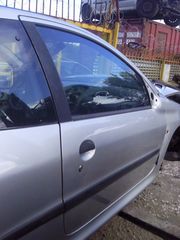 Peugeot 206 Πορτα Δεξια Ασημι