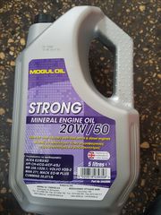 ΛΑΔΙ  20W/50 MOGUL OLI --STRONG MINERAL ENGINE OIL  5L  ΓΙΑ ΠΕΤΡΑΛΙΟΥ ΚΑΙ ΒΕΝΤΖΙΝΗ ΕΝΙΣΧΥΜΕΝΟ