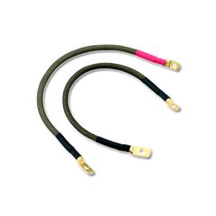 Accel Battery Cable Set - Dyna - 4 Gauge