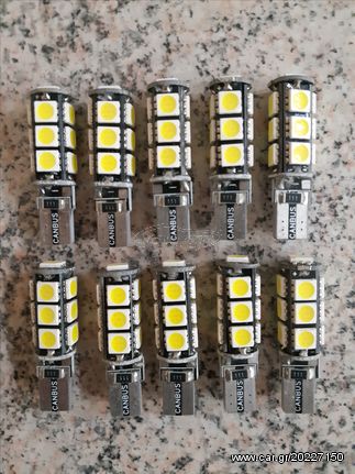 10 ΨΕΙΡΑΚΙΑ T10 13 SMD CANBUS