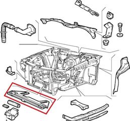 ΤΡΑΒΕΡΣΑ ΜΕΤΩΠΗΣ ΚΑΤΩ ALFA ROMEO 75/R.Z/S.Z