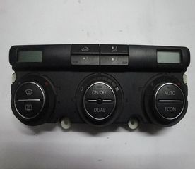 Χειριστήριο καλοριφέρ Volkswagen Golf 04 - 07, Jetta 06 - 08, Touran 03 - 08, 1K0907044BH, 5HB008731-80 