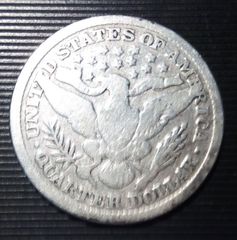 OUARTER  cents , 1892 ,USA , silver-thumb-1