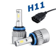 H11   S2 AUXMART - ΦΩΤΑ LED COB 36W 8000LM 9V-36V FULL CAN BUS ΣΕΤ 2 ΤΜΧ  -  OEM  2234