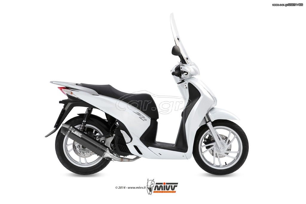 ΟΛΟΣΩΜΗ ΕΞΑΤΜΙΣΗ MIVV "STRONGER" HONDA SH125i / SH150i '13-'16