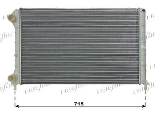 Ψυγείο Νερού FIAT DOBLO MPV / ΠΟΛΥΜΟΡΦΙΚΑ / 5dr 2005 - 2009 ( 119 ) Combi 1.4  ( 350 A1.000  ) (77 hp ) Βενζίνη #024306320