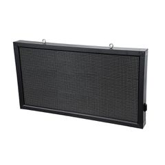 GLOBOSTAR® DISPLAY 90810 Κυλιόμενη Ψηφιακή Επιγραφή 96x48cm P10 Μονής Όψης LED AC 220-240V Αδιάβροχο IP65 Μπλε - WiFi Control μέσω FK APP - Αισθητήρας Θερμοκρασίας & Υγρασίας - Μ104 x Π9 x Υ56cm - 2 Χ
