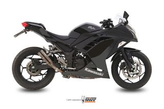 ΕΞΑΤΜΙΣΗ MIVV "DOUBLE GUN" KAWASAKI NINJA 300 '13-'16