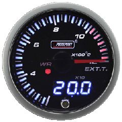 PROSPORT JDM 52MM ΘΕΡΜΟΚΡΑΣΙΑ ΚΑΥΣΑΕΡΙΩΝ/ EXHAUST GAS TEMP GAUGE