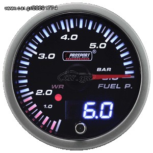 PROSPORT JDM 52MM ΠΙΕΣΗ ΚΑΥΣΙΜΟΥ/ FUEL PRESSURE GAUGE