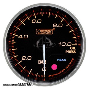 PROSPORT CLS 60MM ΠΙΕΣΗ ΛΑΔΙΟΥ/ OIL PRESSURE GAUGE