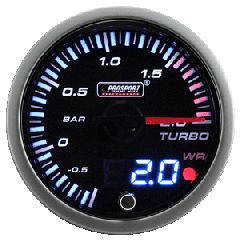 PROSPORT JDM 60MM ΜΠΑΡΟΜΕΤΡΟ/ BOOST GAUGE (BAR)